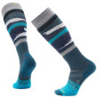 Čarape za skijanje Smartwool Ski Full Cushion Midnight Ski Pattern OTC plava Twilight Blue