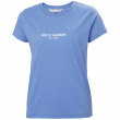 Ženska majica Helly Hansen W Rwb Graphic T-Shirt plava