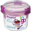 Kutija za doručak Sistema Breakfast To Go 530ml ružičasta