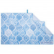 Ručnik za kupanje koji se brzo suši LifeVenture Printed SoftFibre Trek Towel plava/siva Santorini