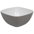 Zdjelica Bo-Camp Bowl Square Melamine Small 2 smeđesiva Taupe/White