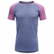Dječja majica Devold Breeze Junior T-shirt plava/siva  BLUEBELL