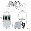 Šator na napuhavanje Outwell Starhill 5A