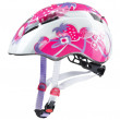 Dječja biciklistička kaciga Uvex Kid 2 ružičasta White/Pink