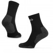 Muške čarape Warg Trek Merino crna/siva