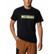 Muška majica Columbia M Rapid Ridge Graphic Tee crna/zelena BlackCscFramed
