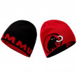 Kapa Mammut Logo Beanie crna/crvena Black