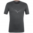 Muške funkcionalne majice Salewa Pure Eagle Sketch Am M T-Shirt crna