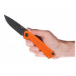 Nož Acta non verba Z200 DLC/Plain Edge, G10/Lock narančasta Orange/Black