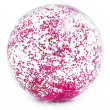 Lopta na napuhavanje Intex Glitter Beach Balls 58070NP ružičasta