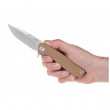 Nož Acta non verba Z100 Stonewash/Plain Edge G10 smeđa Coyote