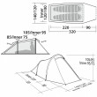 Izuzetno lagani šator Robens Arch 2