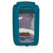 Vodootporna torba Osprey Dry Sack 35 W/Window plava