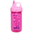 Dječja flašica  Nalgene Grip ’n Gulp tamno ljubičasta/ružičasta  Pink w/Woodland Art