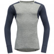 Muška majica Devold Hiking Man Shirt siva GrayMelange/Night