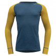 Muške funkcionalne majice Devold Duo Active Merino 205 Shirt žuta/plava