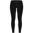 Ženske funkcionalne gaće Icebreaker W Mer 260 Vertex Leggings On-Piste crna/bijela Black/Snow/J