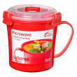 Šalica Sistema Microwave Medium Soup Mug Red