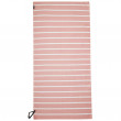 Ručnik za kupanje koji se brzo suši Regatta Print Mfbre Bch Towl ružičasta Shell Pink/White Stripe