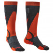 Muške čarape Bridgedale Ski Lightweight siva/narančasta