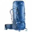 Ženski ruksak Deuter Aircontact 40+10 SL plava SteelMidnight