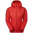 Ženska jakna Mountain Equipment W's Earthrise Hooded Jacket crvena PopRed
