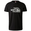 Muška majica The North Face S/S Woodcut Dome Tee crna