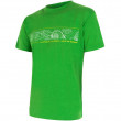Muška majica Sensor Merino Wool PT GPS zelena Green