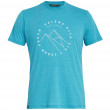 Muška majica Salewa Alta Via Dri-Rel M S/S Tee svijetlo plava OceanMelange