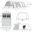 Šator na napuhavanje Outwell Wood Lake 6ATC