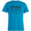 Muška majica Salewa Puez Hybrid 2 Dry M S/S Tee plava BlueDanubeMelange