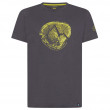 Muška majica La Sportiva Cross Section T-Shirt M siva Carbon/Kiwi