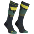 Muške dokoljenice Ortovox Freeride Long Socks Cozy Men's crna Black Steel