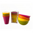Set plastičnih čaša Omada Sanaliving Trumblers Set 4 ks