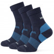Muške čarape Warg Merino Hike M 3-pack plava