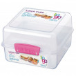 Kutija za ručak Sistema Sistema Lunch Cube To Go 1,4L ružičasta
