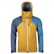 Muška jakna Ortovox 3L Ortler Jacket žuta/plava Yellowstone