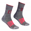 Ženske čarape Ortovox Alpinist Pro Compr Mid Socks W siva GrayBlend