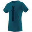 Muška majica Dynafit Graphic Co M S/S Tee plava/crna Reef/Skis