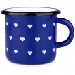 Šalica Zulu Cup Mini Heart plava/bijela
