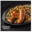 Gotova jela Expres menu KM Leća na istočnjački način s kobasicom
