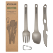 Set pribora za jelo Rockland Titanium Pure