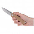 Nož Acta non verba Z200 Stonewash/Plain Edge, G10 smeđa Coyote