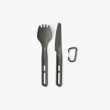 Set pribora za jelo Sea to Summit Frontier UL Cutlery Set 2 Piece siva