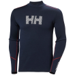 Muške funkcionalne majice Helly Hansen Lifa Merino Midw Logo tamno plava Navy