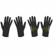 Dječje rukavice Progress DT COOLIO GLOVES 26RZ crna/zelena Black/Lime