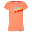 Ženska majica La Sportiva Stripe Evo T-Shirt W narančasta Flamingo