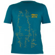 Muška majica Direct Alpine Flash plava/žuta Petrol/Camel(Riders)