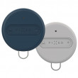 Privjesak za ključeve Fixed Sense Smart Tracker - Duo Pack siva/plava