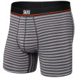 Bokserice Saxx Non-Stop Stretch Cotton Boxer Brief Fly siva